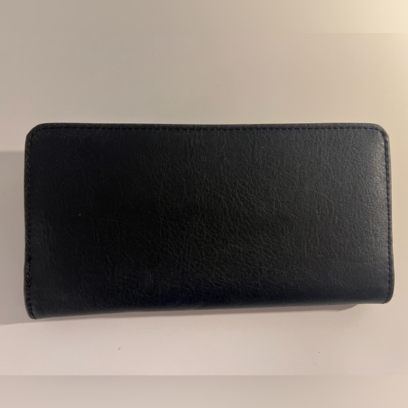 Matt & Nat Webber Large Wallet in Black - Picture 2 of 4